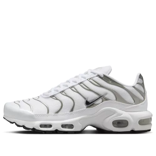 Nike Air Max Plus SE White Metallic Silver (Women's) alacsony szárú sneaker – termékfotó, oldalnézet