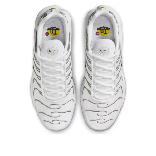 Nike Air Max Plus SE White Metallic Silver (Women's) alacsony szárú sneaker – termékfotó, oldalnézet