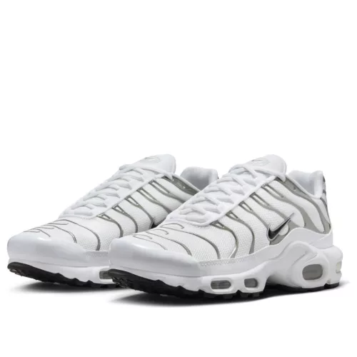 Nike Air Max Plus SE White Metallic Silver (Women's) alacsony szárú sneaker – termékfotó, oldalnézet
