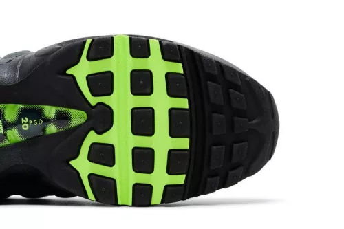Nike Air Max 95 OG Big Bubble Neon alacsony szárú sneaker – termékfotó, oldalnézet