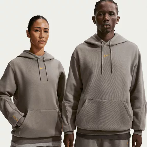 Nike x NOCTA Fleece CS Hoodie 2 Olive Grey – termékfotó, oldalnézet
