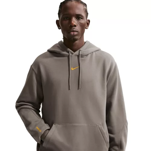Nike x NOCTA Fleece CS Hoodie 2 Olive Grey – termékfotó, oldalnézet