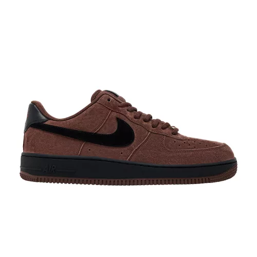 Nike SB Air Force 1 Low Light Chocolate Black alacsony szárú sneaker – termékfotó, oldalnézet