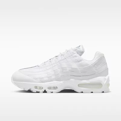 Nike Air Max 95 OG Big Bubble Triple White alacsony szárú sneaker – termékfotó, oldalnézet