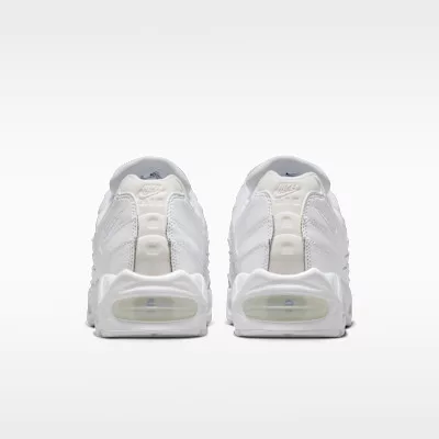Nike Air Max 95 OG Big Bubble Triple White alacsony szárú sneaker – termékfotó, oldalnézet