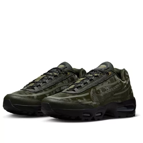 Nike Air Max 95 x WORKSOUT Olive Black férfi alacsony szárú utcai sneaker olíva zöld fekete