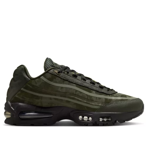 Nike Air Max 95 x WORKSOUT Olive Black férfi alacsony szárú utcai sneaker olíva zöld fekete