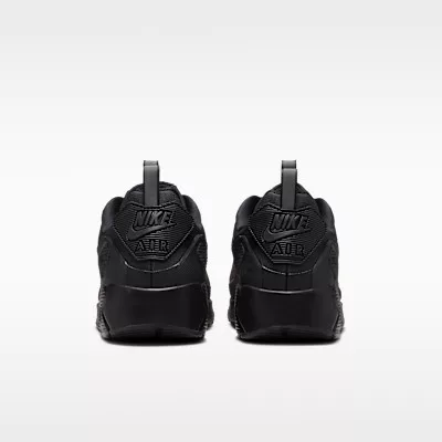 Nike Air Max 90 Drift Triple Black alacsony szárú sneaker – termékfotó, oldalnézet