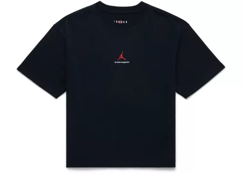 Jordan x Nigel Sylvester Brick Tee Black – termékfotó, oldalnézet