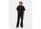 Jordan x Nigel Sylvester Brick Tee Black – termékfotó, oldalnézet