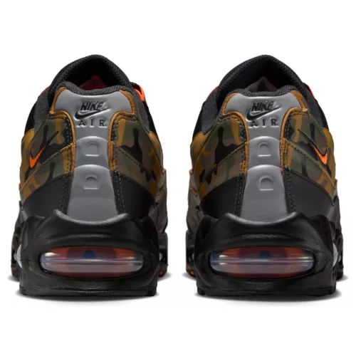 Nike Air Max 95 Safety Orange Camo alacsony szárú sneaker – termékfotó, oldalnézet