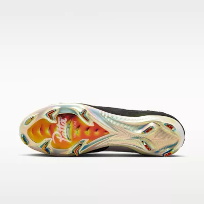 Nike Zoom Mercurial Vapor 16 Elite FG Patta Waves White Black (GS) alacsony szárú sneaker – termékfotó, oldalnézet