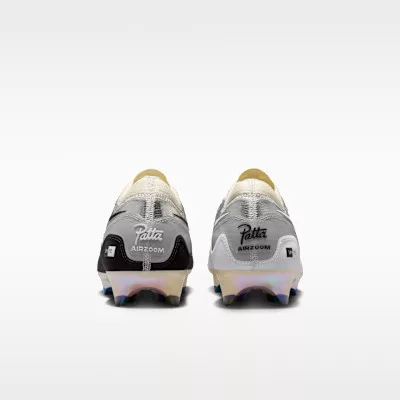 Nike Zoom Mercurial Vapor 16 Elite FG Patta Waves White Black (GS) alacsony szárú sneaker – termékfotó, oldalnézet