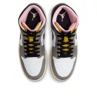 Jordan 1 Mid SE White Cave Stone közepes szárú sneaker – termékfotó, oldalnézet