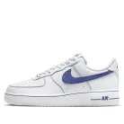 Nike Air Force 1 Low '07 LV8 White Deep Royal Blue alacsony szárú sneaker – termékfotó, oldalnézet