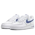 Nike Air Force 1 Low '07 LV8 White Deep Royal Blue alacsony szárú sneaker – termékfotó, oldalnézet
