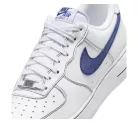Nike Air Force 1 Low '07 LV8 White Deep Royal Blue alacsony szárú sneaker – termékfotó, oldalnézet