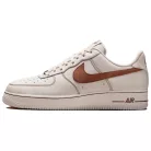 Nike Air Force 1 '07 LV8 'Ivory Saddle Brown' férfi alacsony szárú utcai sneaker bézs barna