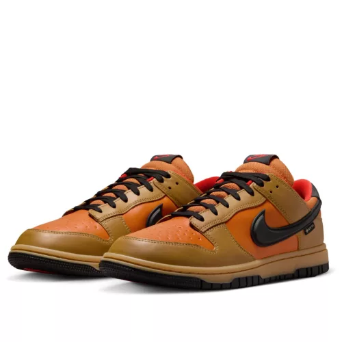 Nike Dunk Low Gore-Tex Wheat Ceramic alacsony szárú sneaker – termékfotó, oldalnézet