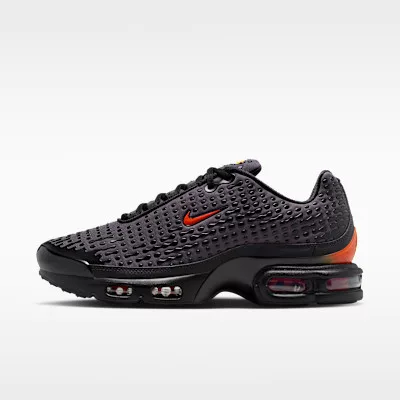 Nike Air Max Plus 7 Black Dark Copper alacsony szárú sneaker – termékfotó, oldalnézet