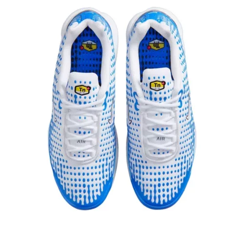 Nike Air Max Plus 7 White Blue Crystal alacsony szárú sneaker – termékfotó, oldalnézet