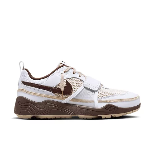 Nike Zoom Field Jaxx Travis Scott Light Chocolate alacsony szárú sneaker – termékfotó, oldalnézet