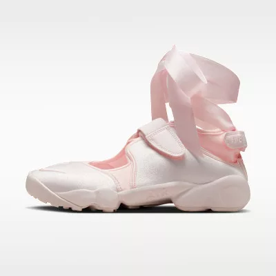 Nike Air Rift Premium SE Light Soft Pink Ribbons (Women's) alacsony szárú sneaker – termékfotó, oldalnézet
