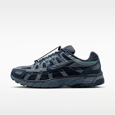 Nike P-6000 Winterized Thunder Blue Graphite Clear Jade alacsony szárú sneaker – termékfotó, oldalnézet