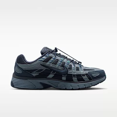 Nike P-6000 Winterized Thunder Blue Graphite Clear Jade alacsony szárú sneaker – termékfotó, oldalnézet