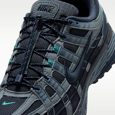 Nike P-6000 Winterized Thunder Blue Graphite Clear Jade alacsony szárú sneaker – termékfotó, oldalnézet