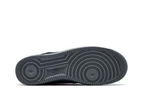 Nike Air Force 1 Low '07 Jewel Black Cool Grey férfi alacsony szárú utcai sneaker fekete szürke