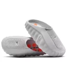 Nike Mind 001 Slide Light Smoke Grey papucs szürke sneaker – termékfotó, oldalnézet