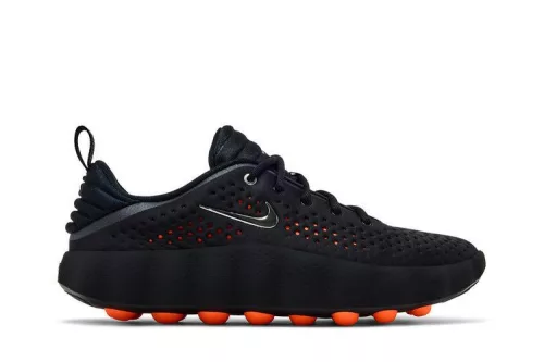 Nike Mind 002 Black Hyper Crimson férfi alacsony szárú utcai sneaker fekete