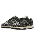 Nike Dunk Low Harris Tweed White Black Multi (Women's) alacsony szárú sneaker – termékfotó, oldalnézet