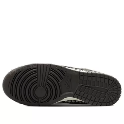 Nike Dunk Low Harris Tweed White Black Multi (Women's) alacsony szárú sneaker – termékfotó, oldalnézet