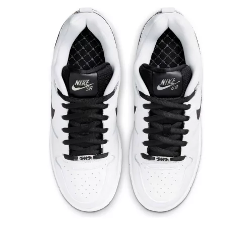 Nike SB Zoom Air Paul Rodriguez 1 OG White Black (2025) alacsony szárú sneaker – termékfotó, oldalnézet