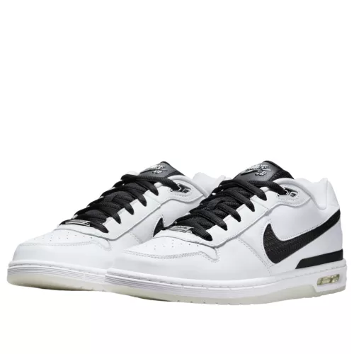 Nike SB Zoom Air Paul Rodriguez 1 OG White Black (2025) alacsony szárú sneaker – termékfotó, oldalnézet