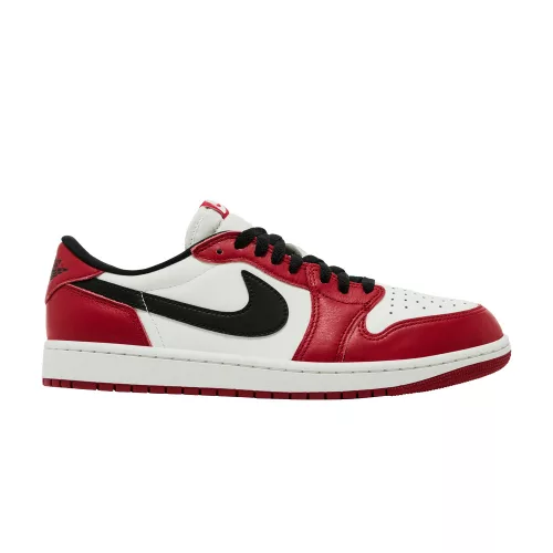 Jordan 1 Retro Low OG Chicago (2025) alacsony szárú sneaker – termékfotó, oldalnézet
