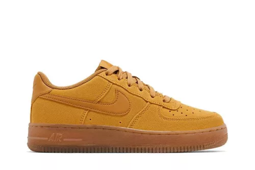 Nike Air Force 1 Low LV8 Wheat Gum Light Brown (GS) gyerek alacsony szárú utcai sneaker barna