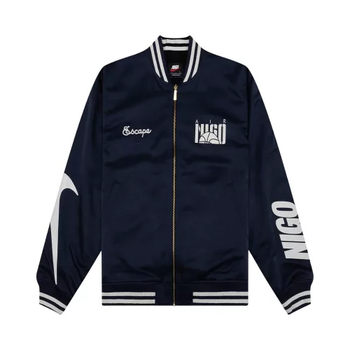 Nike x Nigo Souvenir Jacket Midnight Navy/Black – termékfotó, oldalnézet