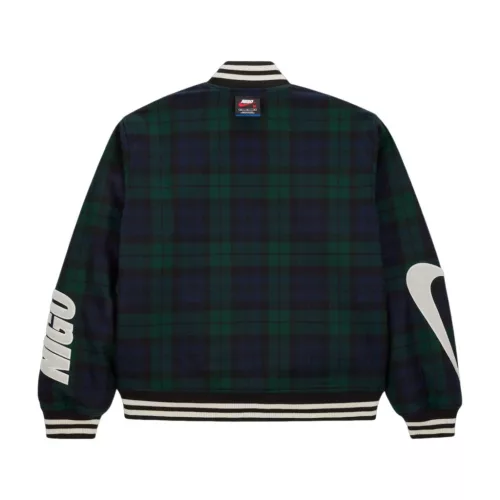 Nike x Nigo Souvenir Jacket Midnight Navy/Black – termékfotó, oldalnézet