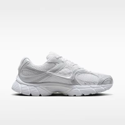 Nike V5 RNR White Black Metallic Silver (Women's) alacsony szárú sneaker – termékfotó, oldalnézet