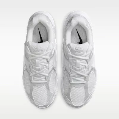 Nike V5 RNR White Black Metallic Silver (Women's) alacsony szárú sneaker – termékfotó, oldalnézet