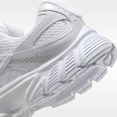 Nike V5 RNR White Black Metallic Silver (Women's) alacsony szárú sneaker – termékfotó, oldalnézet