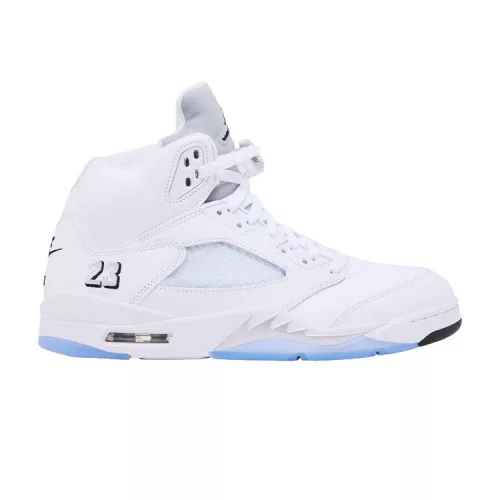 Jordan 5 Retro White Metallic (2026) (GS) gyerek magas szárú kosárlabdacipő fehér