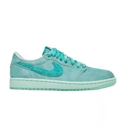 Jordan 1 Retro Low OG Washed Teal (Women's) alacsony szárú sneaker – termékfotó, oldalnézet