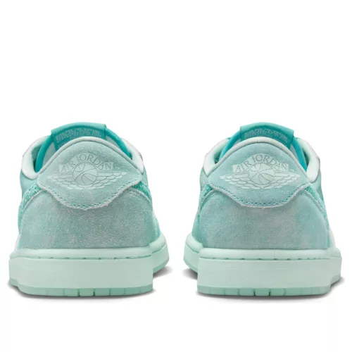 Jordan 1 Retro Low OG Washed Teal (Women's) alacsony szárú sneaker – termékfotó, oldalnézet
