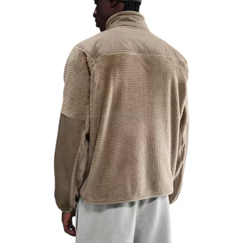 Stussy x Nike Full Zip Fleece Pine Nut – termékfotó, oldalnézet
