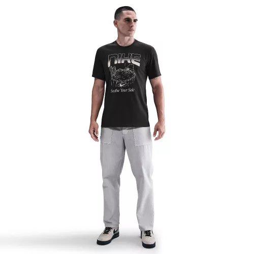 Nike Sportswear T-Shirt Off-Noir – termékfotó, oldalnézet