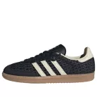 adidas Samba OG Basketweave Black Cream White (Women's) alacsony szárú sneaker – termékfotó, oldalnézet